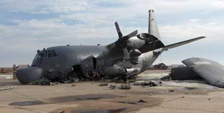 حادثه برای هواپیمای c-130 ائتلاف آمریکا هنگام فرود در پایگاه التاجی بغداد
