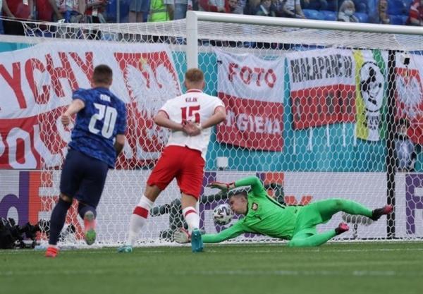 یورو 2020، پیروزی یک نیمه ای اسلواکی برابر لهستان برخلاف جریان بازی