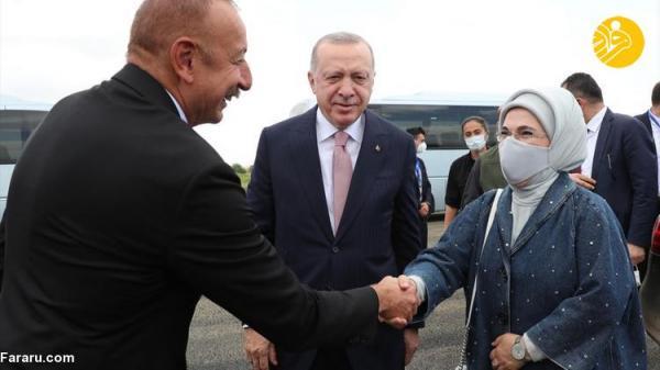 ملاقات اردوغان و علی اف در قره باغ