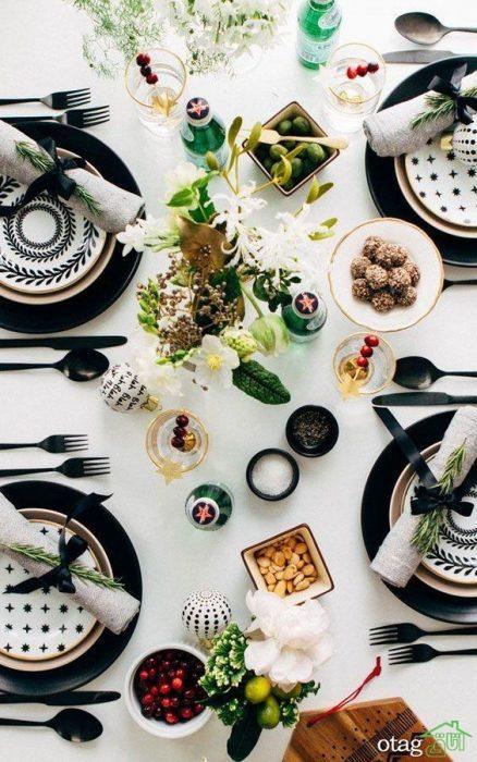 36 مدل چیدمان میز غذاخوری رستوران خلاقانه و بسیار شیک