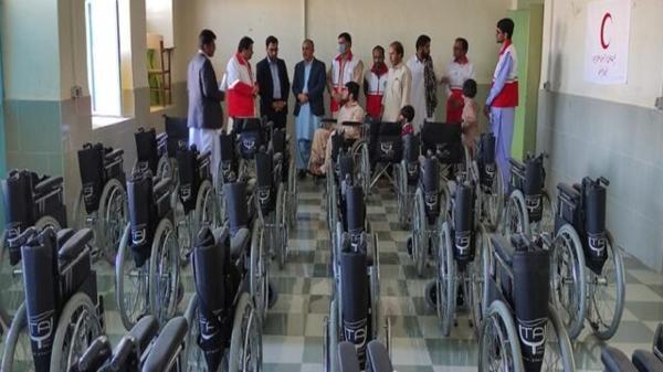 اهدای 56 دستگاه ویلچر به معلولین کم برخوردار خاش