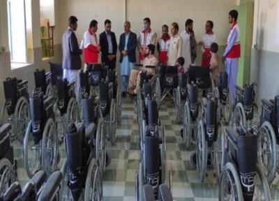 اهدای 56 دستگاه ویلچر به معلولین کم برخوردار خاش