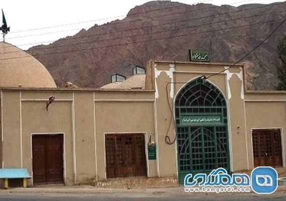 بنای قدمگاه امام رضا واقع در روستای اسلامیه شهرستان تفت بازسازی می گردد