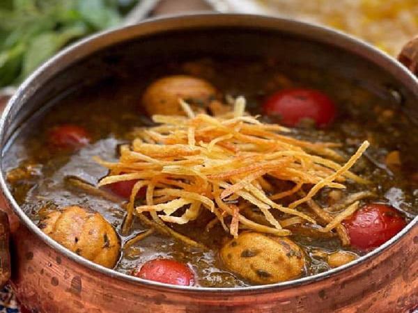 طرز تهیه خورش تره با مرغ به روش کردی ، 1 ساعته خورش مجلسی بپز!