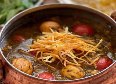 طرز تهیه خورش تره با مرغ به روش کردی ، 1 ساعته خورش مجلسی بپز!