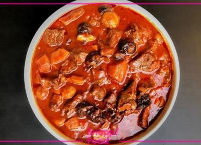 طرز تهیه خورش آلوچه با دستور پخت اصیل کرمانی