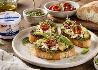 طرز تهیه بروسکتای چیاتلا و آووکادو؛ پیش غذایی ایتالیایی با طعمی متفاوت